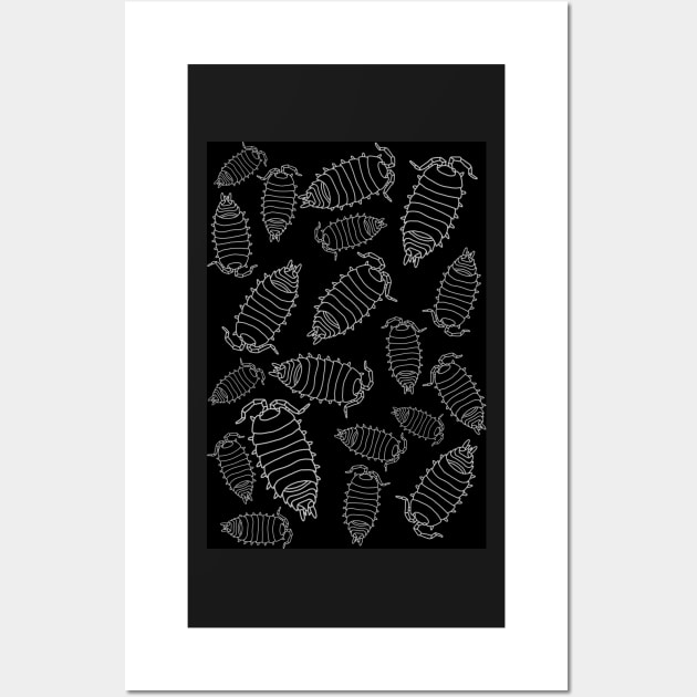 Isopod pattern Wall Art by Artbychb